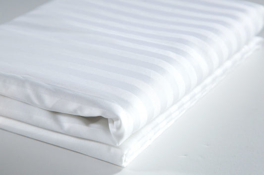 T-300 Mercerized Sateen 1 CM & 3 CM Stripe Pillowcases